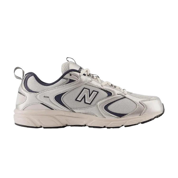 

Кроссовки New Balance 408 Silver Indigo, серебряный, Серебристый, Кроссовки New Balance 408 Silver Indigo, серебряный