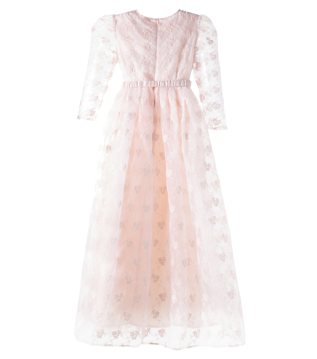 Платье из органзы с цветочной вышивкой Petite Amalie  , Soft Peach — фото 4