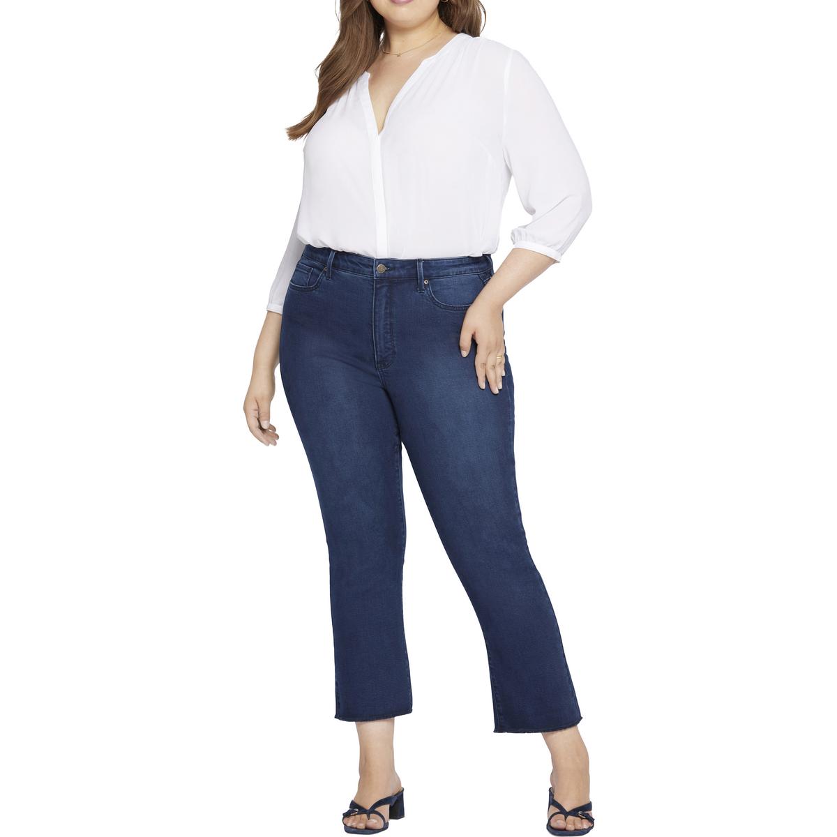 

Женские джинсы Plus с клешеным низом из денима NYDJ, Facade