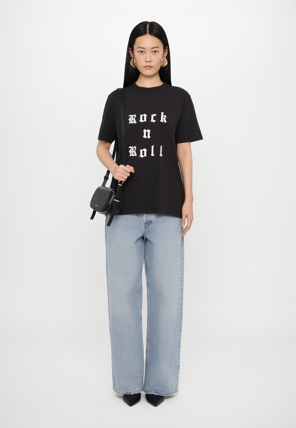 

Сумка через плечо LYDIA FLAP XBODY MICHAEL Michael Kors, черный