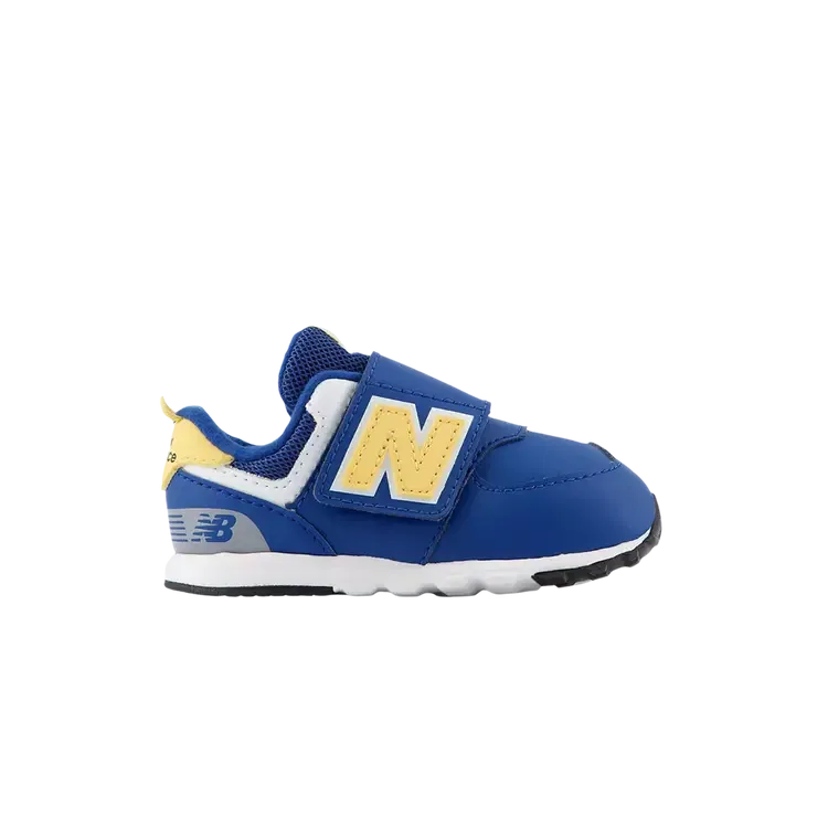 Детские кроссовки на липучке New Balance 574, синий