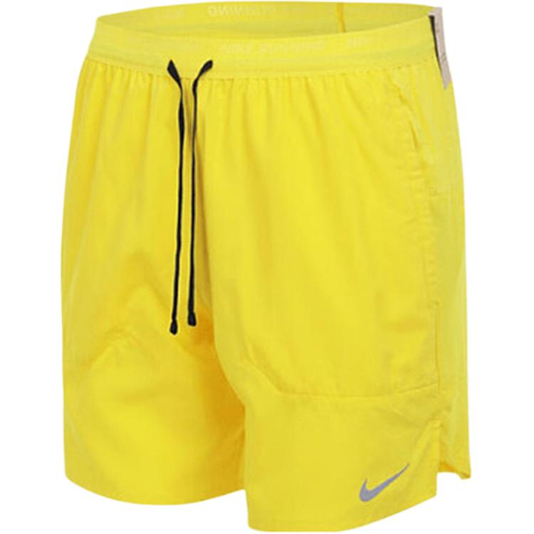 Nike Мужские спортивные шорты желтого цвета — фото 4