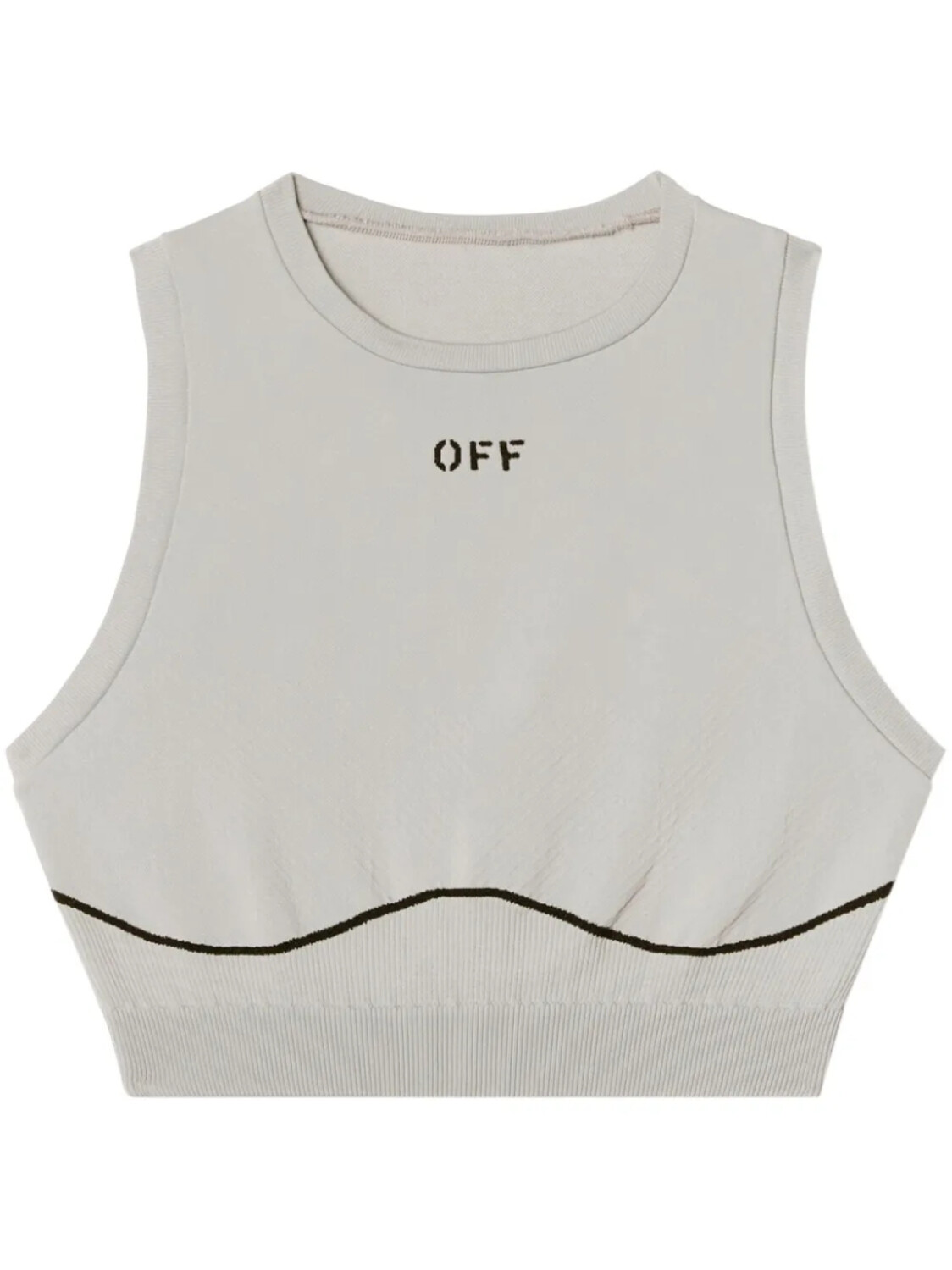 

Off-White спортивный топ Off Stamp, серый
