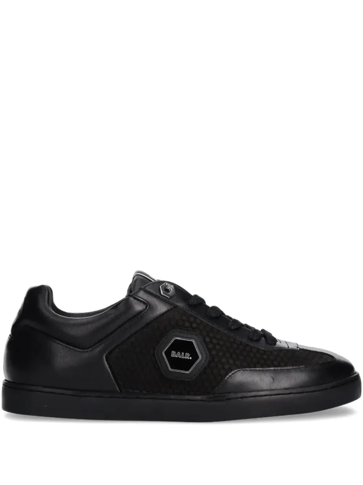 

BALR. Кроссовки из кожи и сетки Q-Series Classic Cup, черный