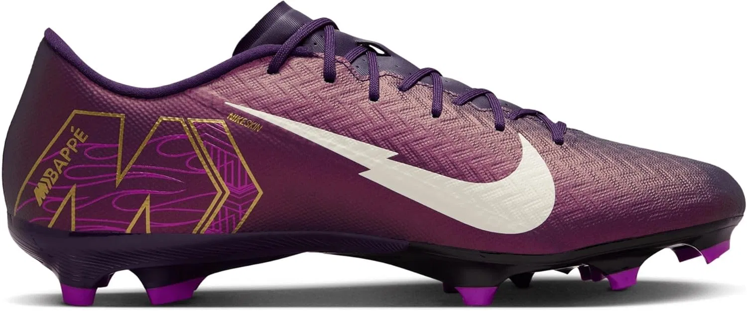 Кроссовки Nike Herren Mercurial Vapor 16 Academy Kylian Mbappé, Grand Purple Pale Ivory — фото 3