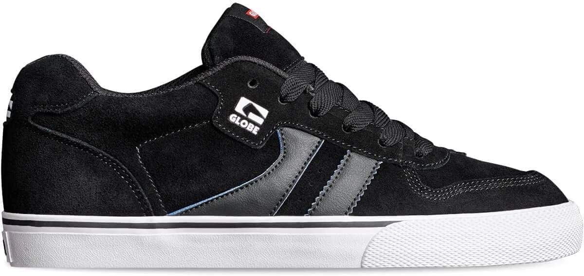 Мужские кроссовки для скейтбординга Globe Chukka, Black/White/Cobalt — фото 2