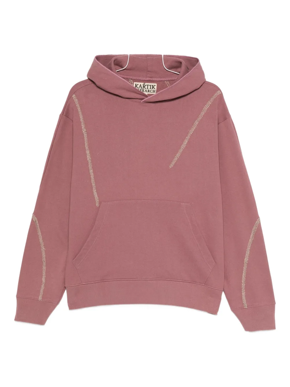 

Худи с вышивкой Kartik Research, розовый