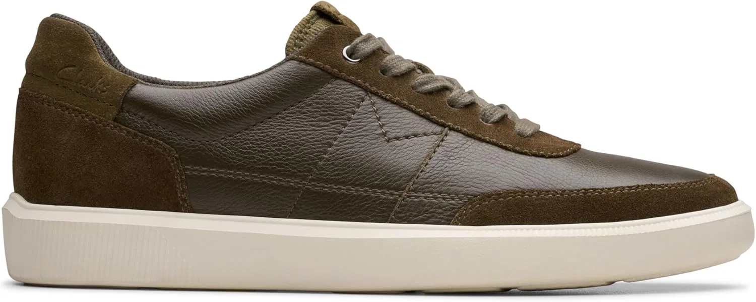 Мужские кроссовки Clarks Brodin Lo, Dark Sand Suede — фото 2
