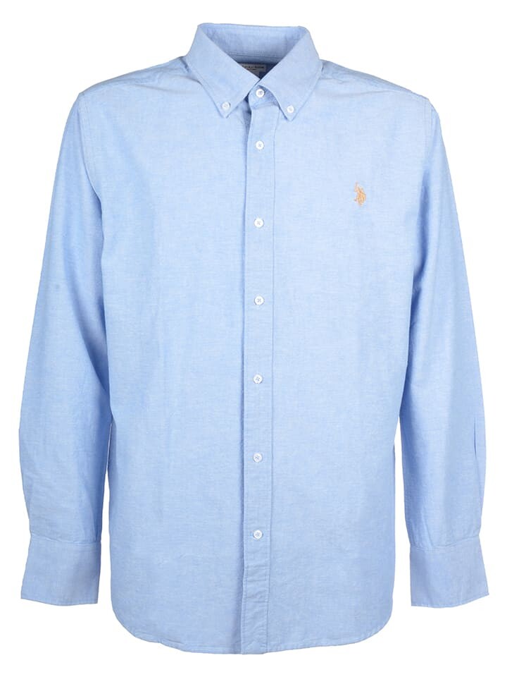 

Рубашка U.S. Polo Assn. Hemd - Regular fit -, светло-синий