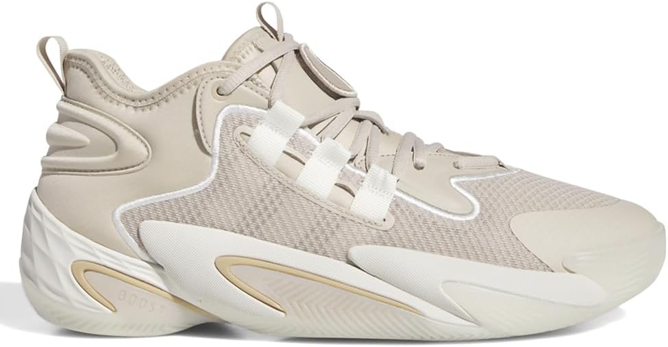 

Баскетбольные кроссовки Adidas Unisex-Adult Byw Select Basketball Boost, белый/бежевый/светло-белый