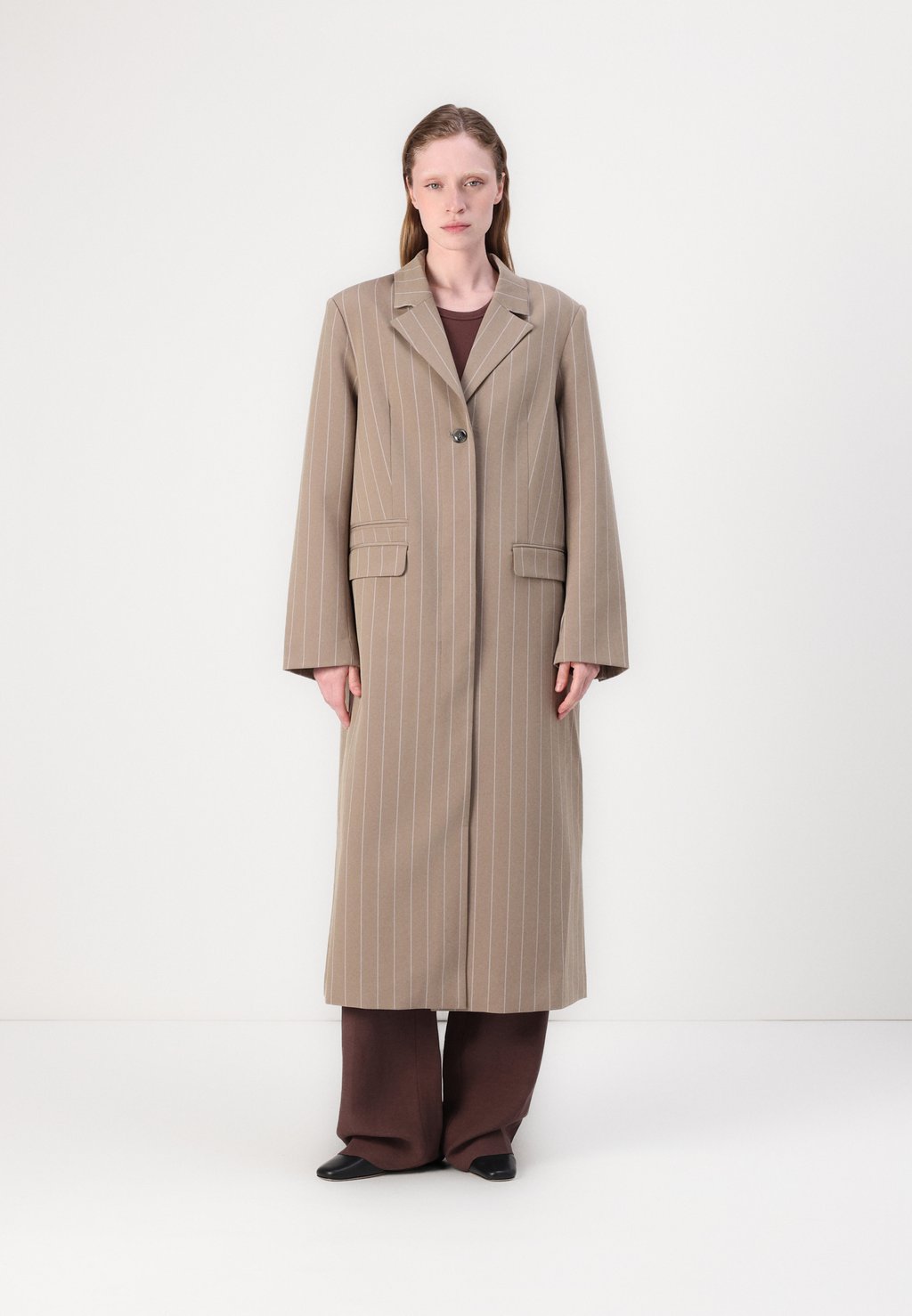 

Классическое пальто FALLON COAT Samsøe Samsøe, бежевый