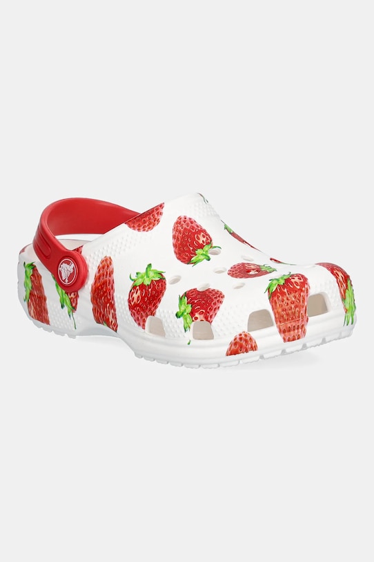 

Классические детские шлепанцы Classic Fresh Fruits Clog Kids Crocs, белый