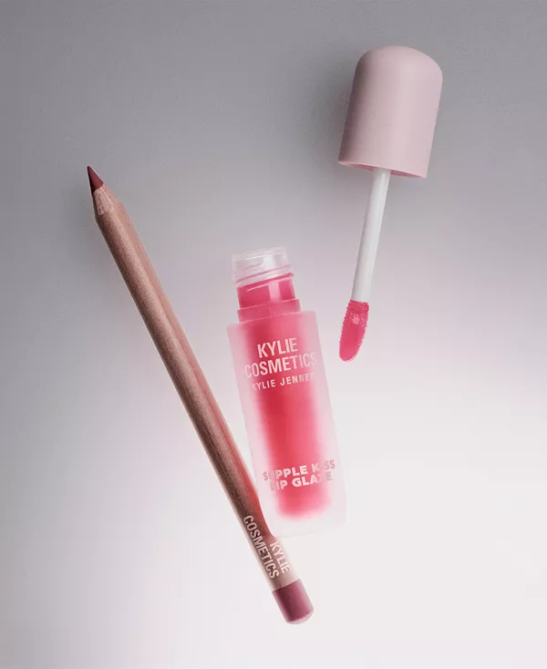 Набор из 2-х блесков для губ Kylie Cosmetics, candy pink — фото 4