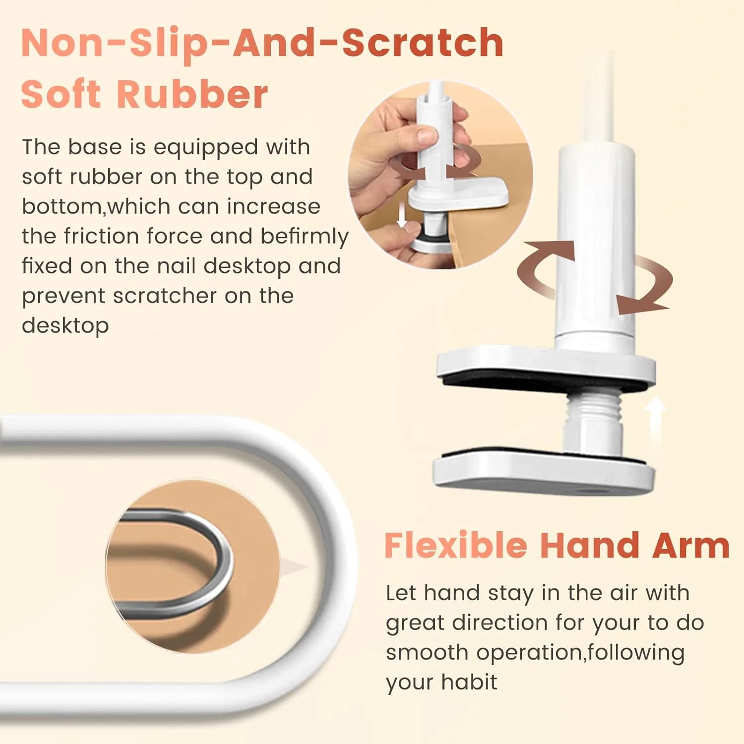Силиконовая рука для практики маникюра «Practice Hand» от Yokilly Yokilly, Braun Practice Hand Kit-1 — фото 4