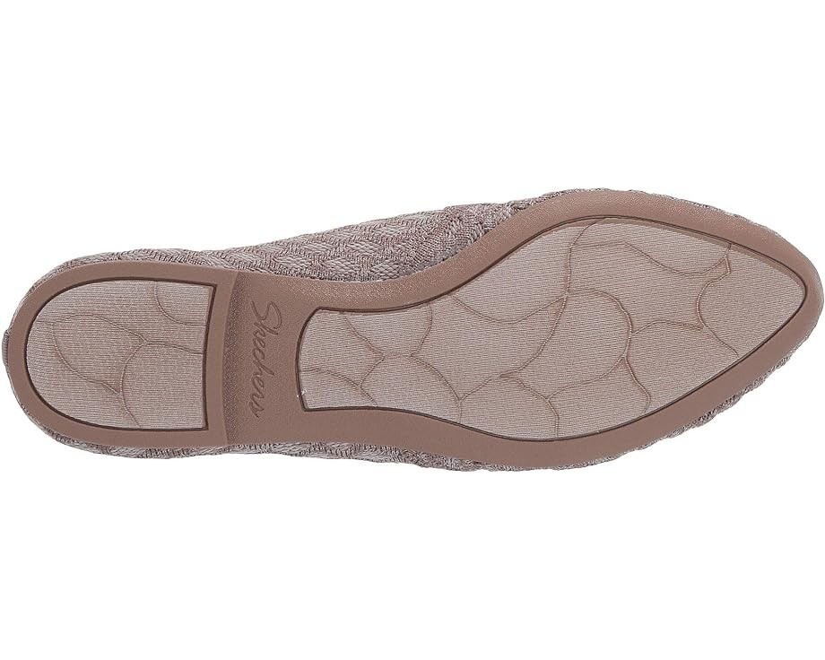 Балетки SKECHERS Cleo - Honeycomb, цвет Dark Taupe — фото 3