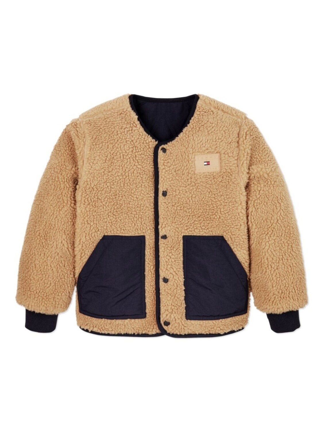 

Флисовая куртка Tommy Hilfiger Junior, нейтральный цвет