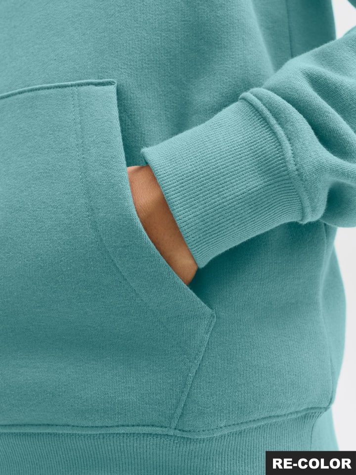 JACK & JONES Junior Толстовка с капюшоном JJESTAR JJ SWEAT HOOD JNR, цвет минерально-голубой — фото 3