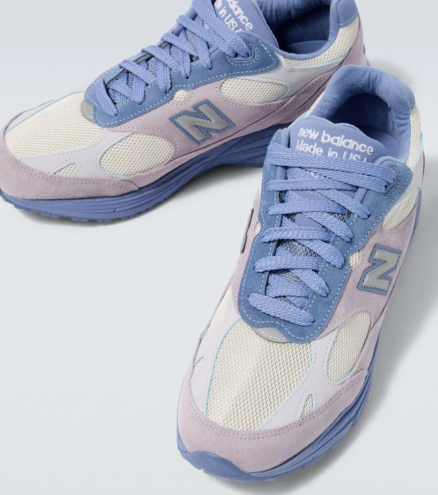 Сделано в США 993 кроссовки с замшевой отделкой New Balance, фиолетовый — фото 3