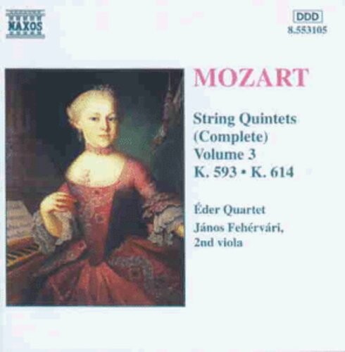 

CD диск Mozart / Fehervari / Eder Quartet: Complete String Quintets 3