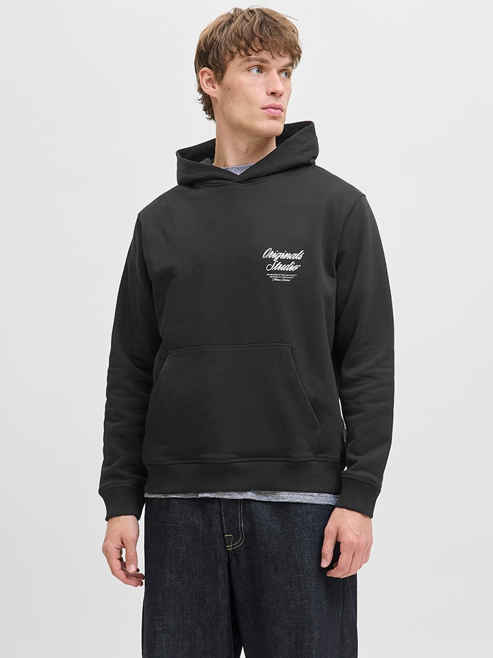 

Толстовка с капюшоном Jack & Jones, черный