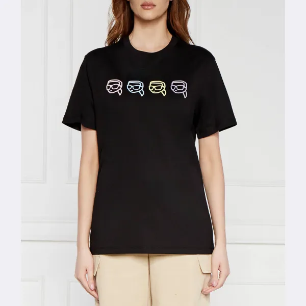 

Футболка свободного кроя ikonik 2.0 Karl Lagerfeld, черный