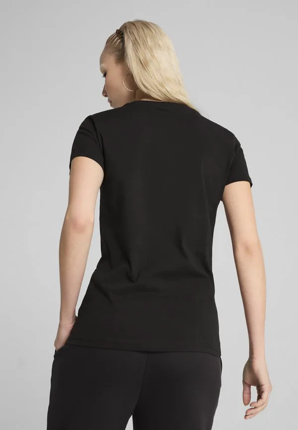 

Футболка ess с маленьким логотипом № 1, базовая футболка. Puma, Black, Черный, Футболка ess с маленьким логотипом № 1, базовая футболка. Puma, Black