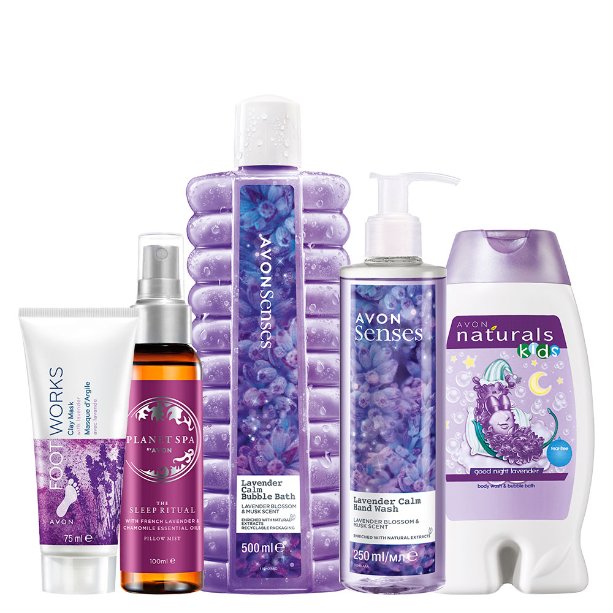 

Avon, набор косметики «Лаванда», 5 шт.