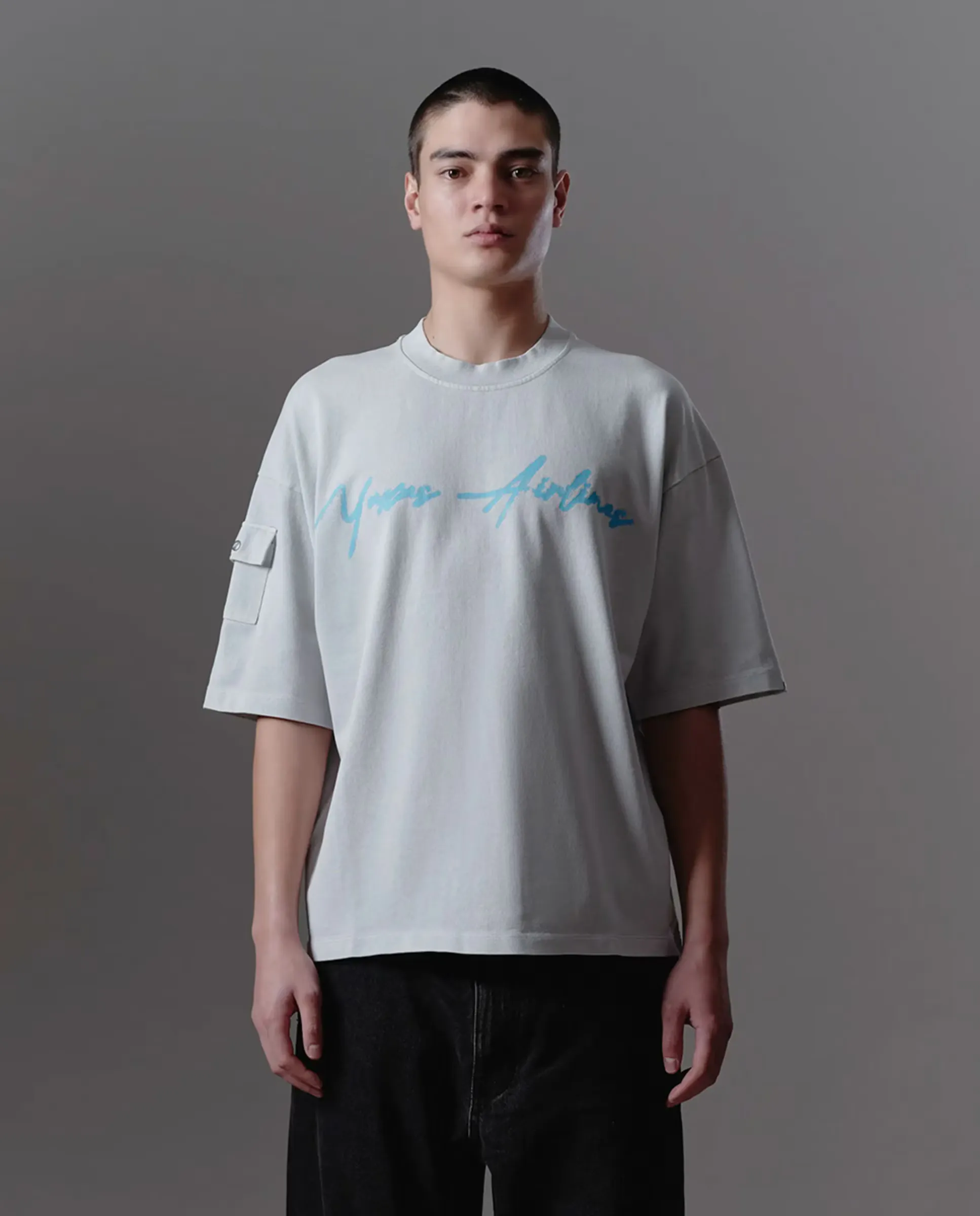 

Мужская футболка с коротким рукавом YUXUS, серый