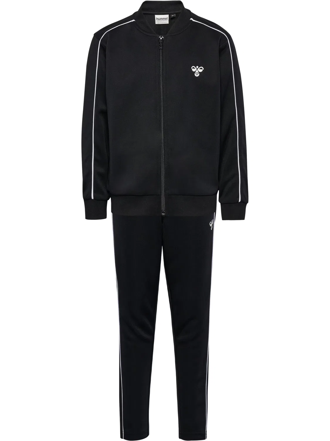 Спортивный костюм Hummel стандартного кроя, черный