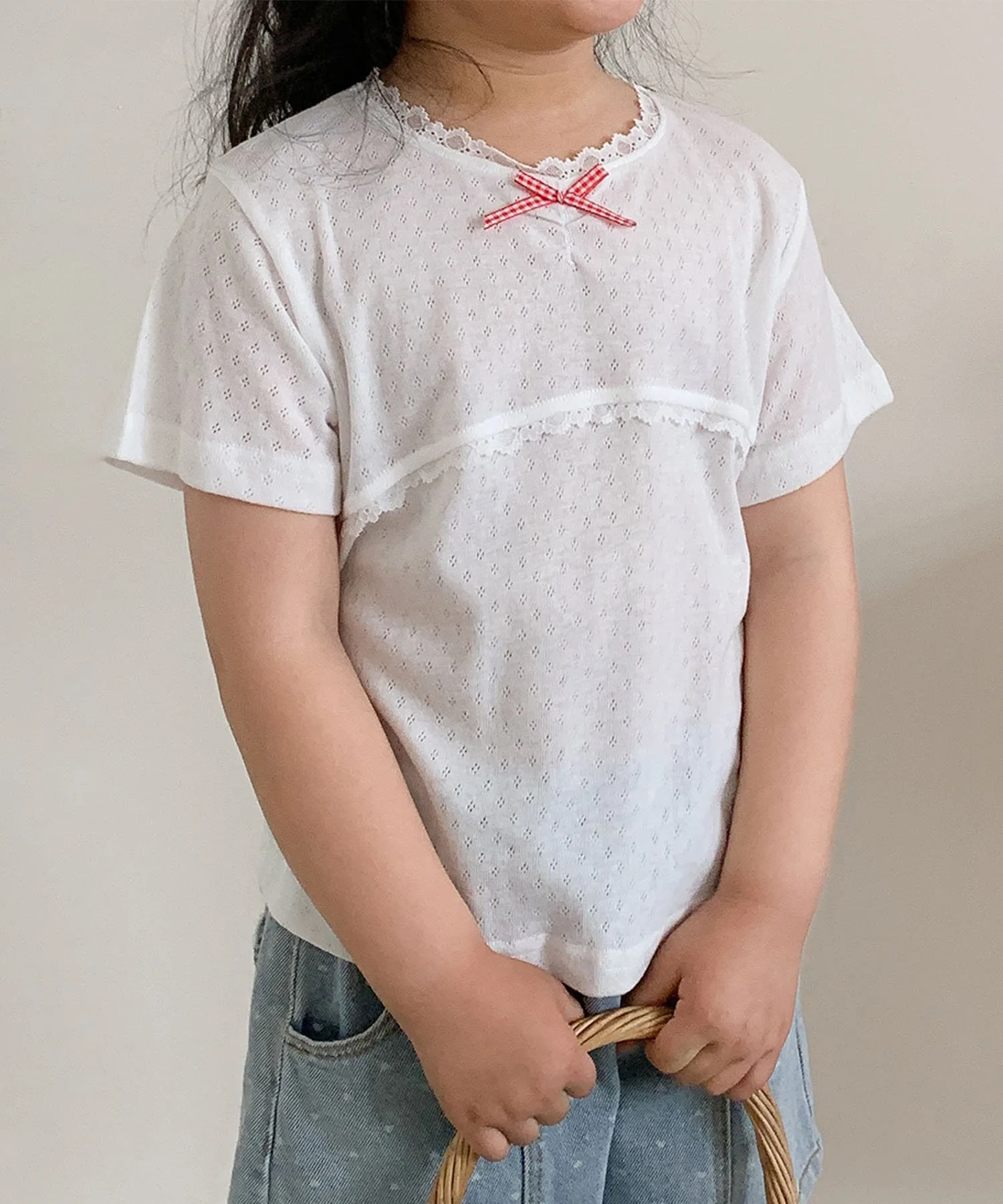 Прозрачная детская футболка Aimoha Kids, white