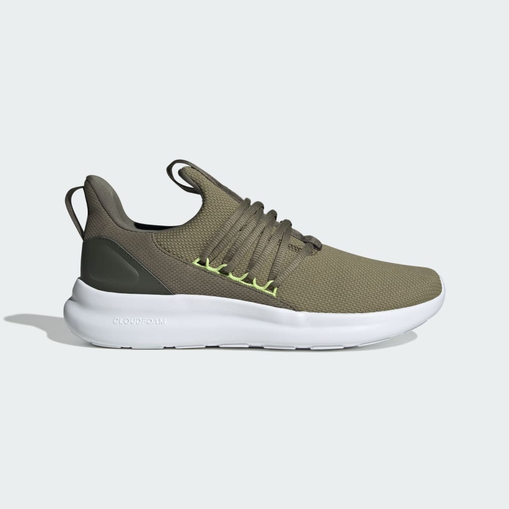 

Кроссовки Adidas Lite Racer Adapt 7.0 Shoes, цвет Olive Strata/Night Cargo/Pulse Lime