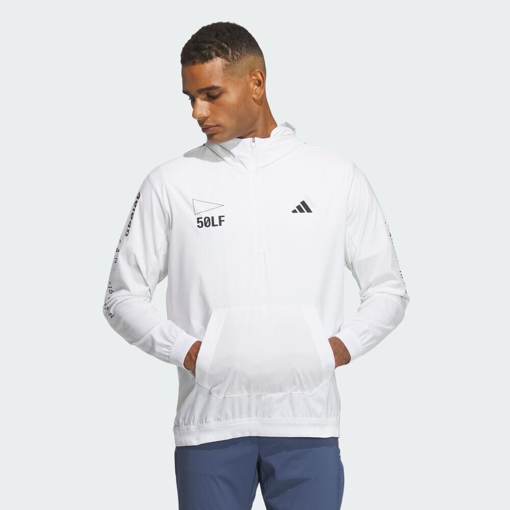

Куртка Adidas HEAT.RDY Stretch Anorak Hoodie, белый