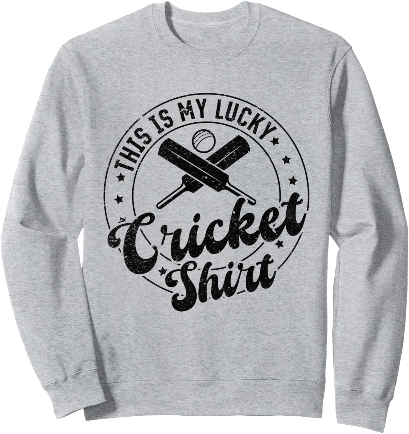 

Это моя счастливая толстовка для крикета, толстовка игрока в крикет Cricket Player Cricketing Funny Cricket Quotes, серый