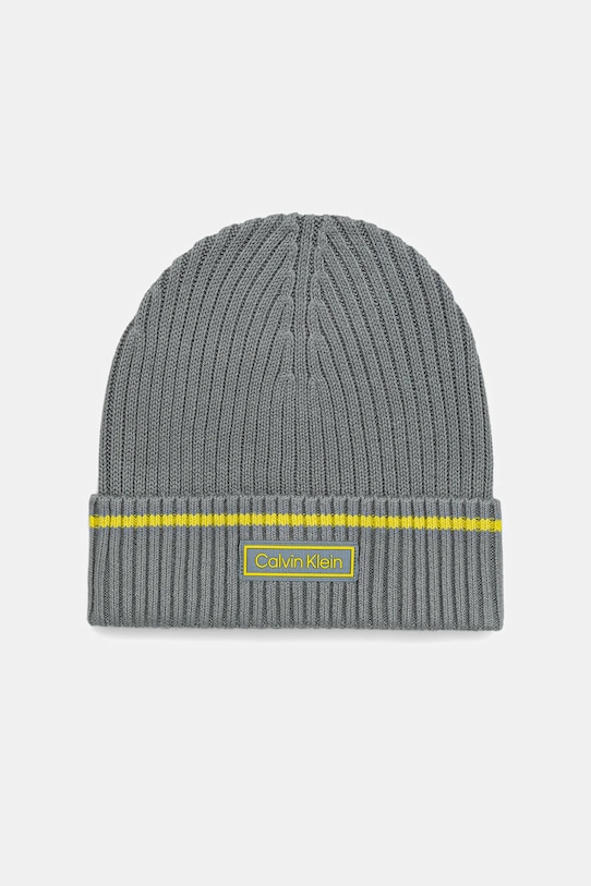 

Детская шапка из смесовой шерсти Calvin Klein, бирюзовый