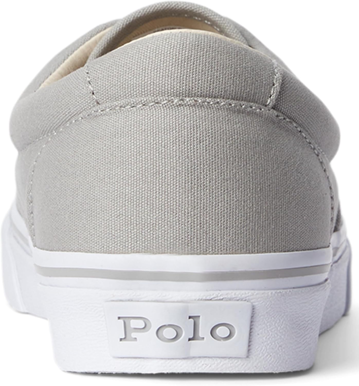 POLO RALPH LAUREN Мужские кроссовки Keaton-Pony, Soft Grey/White — фото 2