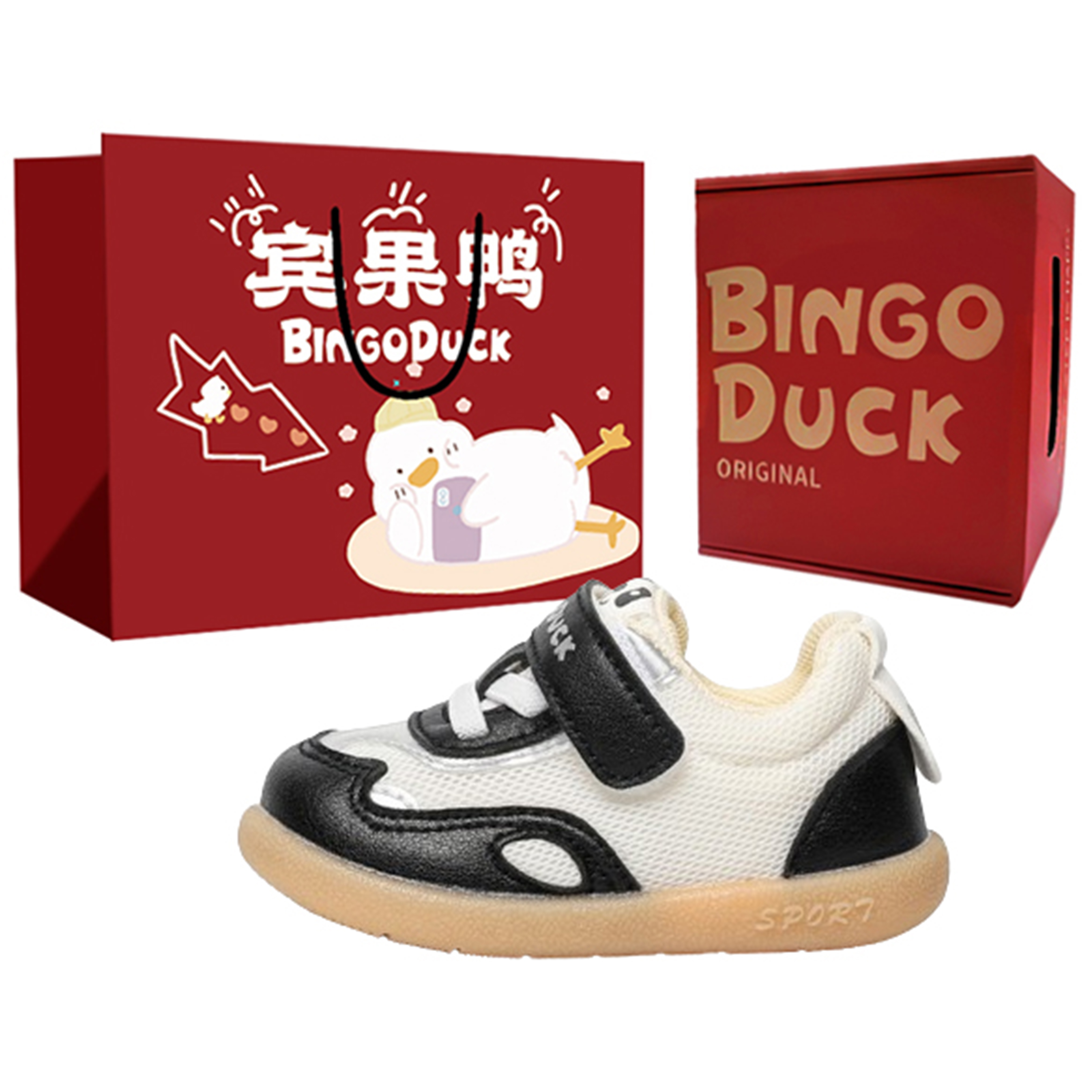 

Обувь для младенцев и малышей до начала ходьбы BINGO DUCK, Panda