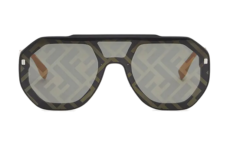

Солнечные очки мужские жёлтые FENDI