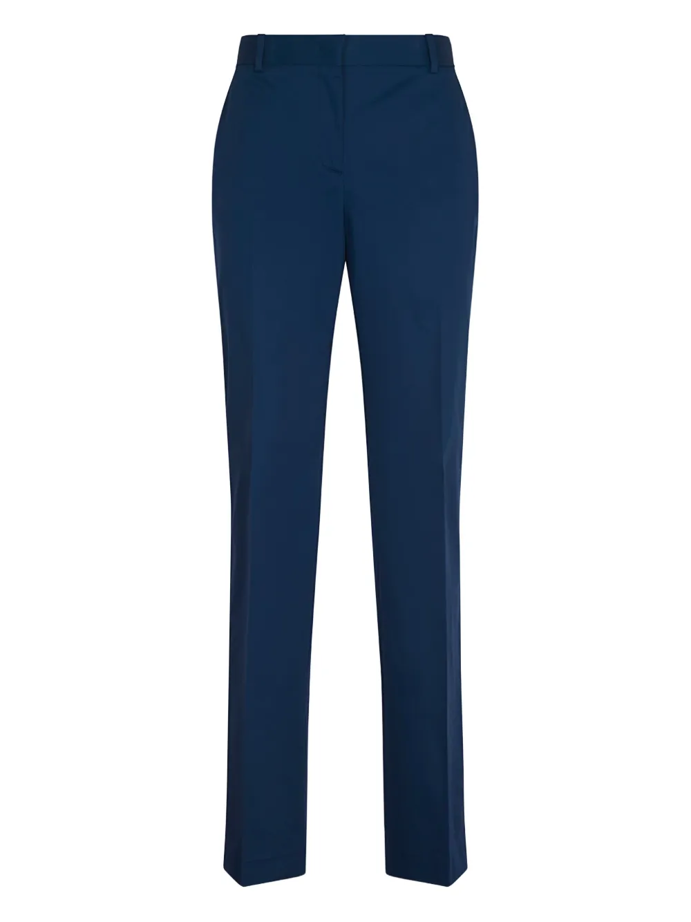 

Прямые брюки строгого кроя Alberta Ferretti, синий