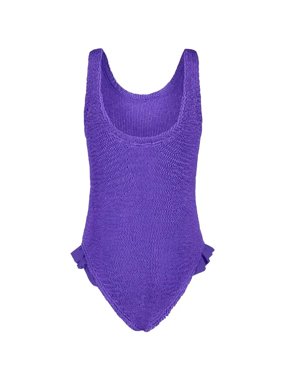 Сплошной купальник Lili с оборками и эффектом «крэш» Paramidonna Kids, фиолетовый — фото 2