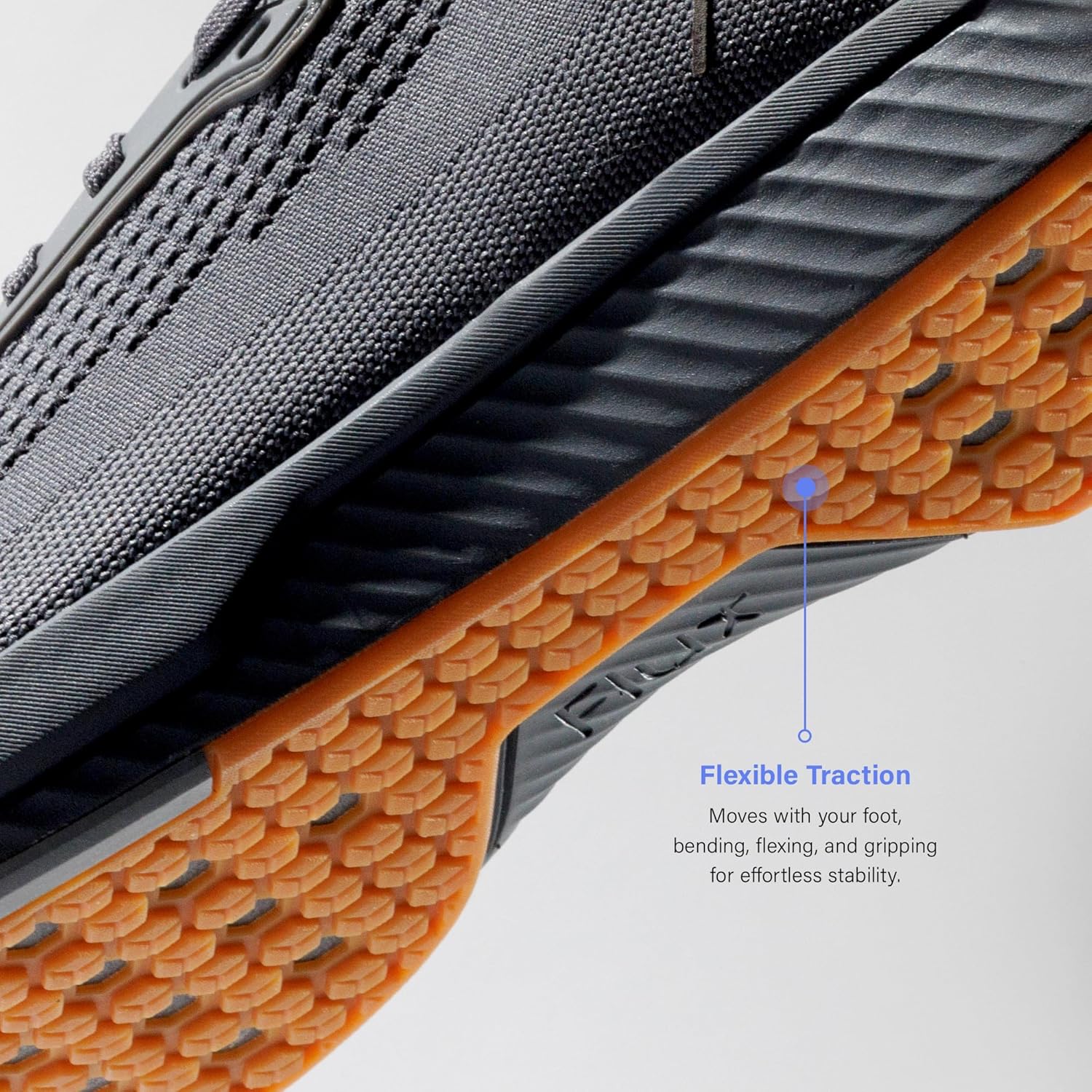 Кроссовки Adapt Runners для женщин и мужчин - минималистичные кроссовки для ходьбы босиком: широкий носок, нулевой перепад высоты подошвы, легкие и гибкие, идеально подходят для ходьбы, бега и повседневного комфорта Flux Footwear, серый — фото 4