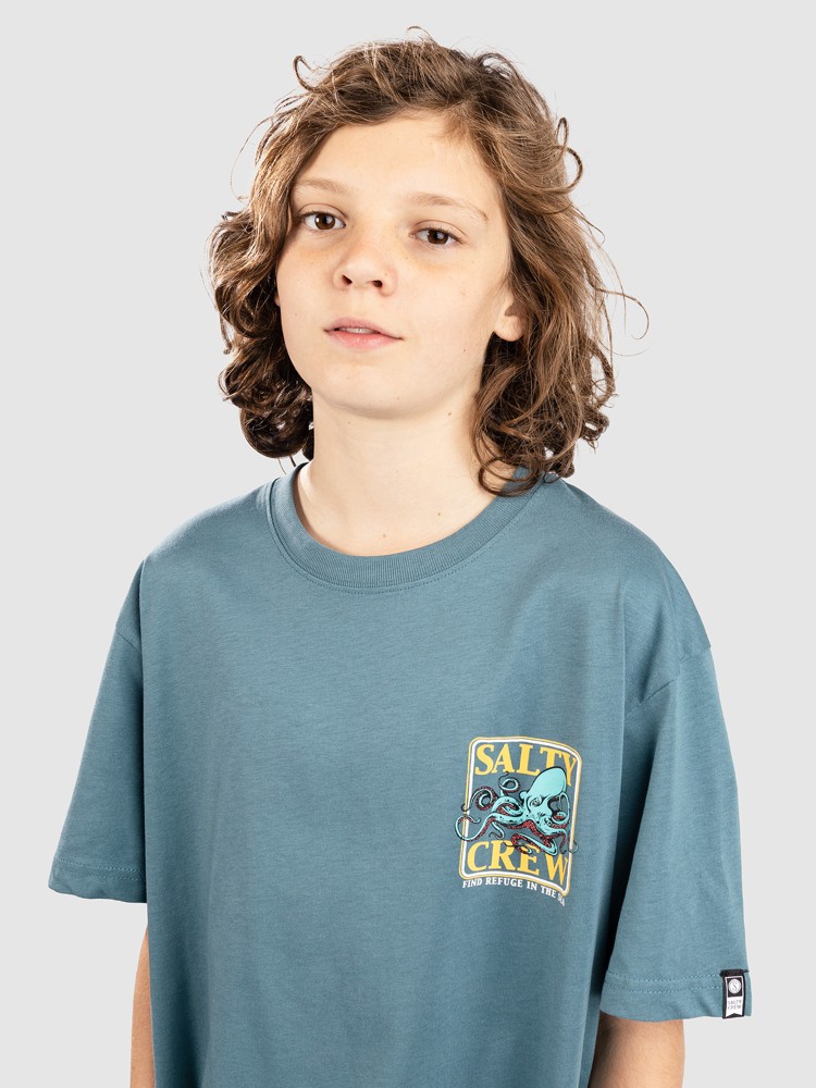 Футболка Salty Crew Ink Slinger Kids T-Shirt, hydro — фото 3