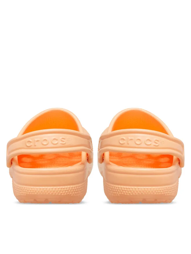 Crocs Классические сабо-мюли T 206990 оранжевые — фото 3