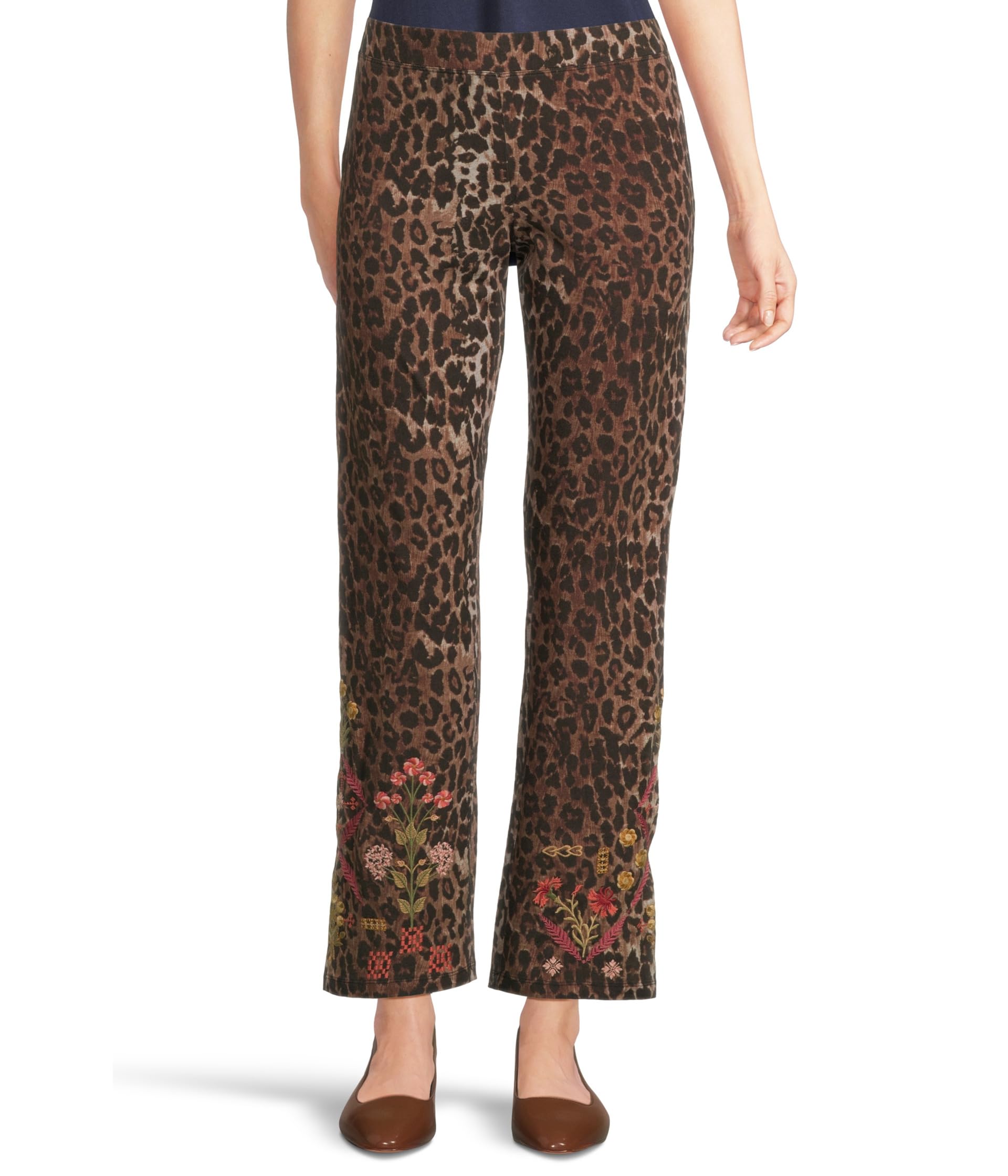 

Брюки Johnny Was Baby Boot Leggings - Malaya, цвет OG Leopard