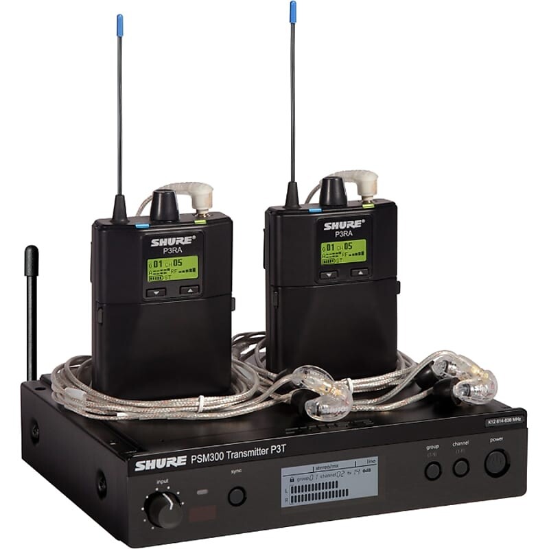 

Беспроводная система Shure P3TRA215TWP-G20