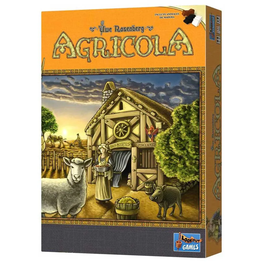 

Детская настольная игра Asmodee Agricola, мультиколор
