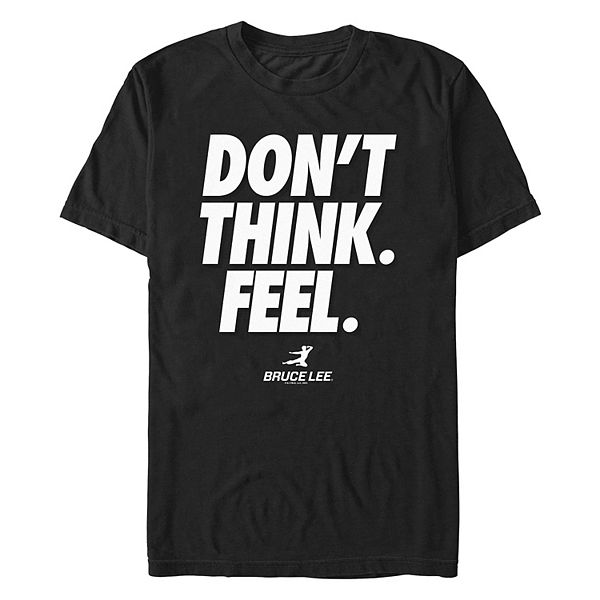 

Футболка Big & Tall Bruce Lee Don't Think Feel Licensed Character