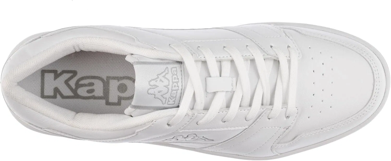 Кроссовки Kappa Unisex Logo Bernal Walking Shoe, White 001 — фото 2