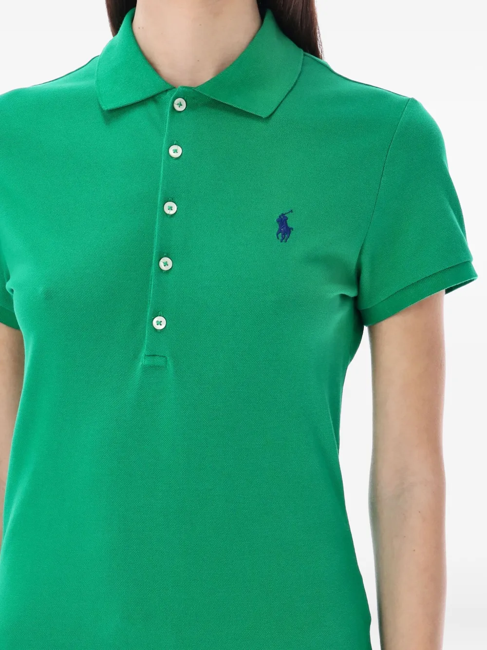 Рубашка поло с логотипом Polo Ralph Lauren, зеленый — фото 3