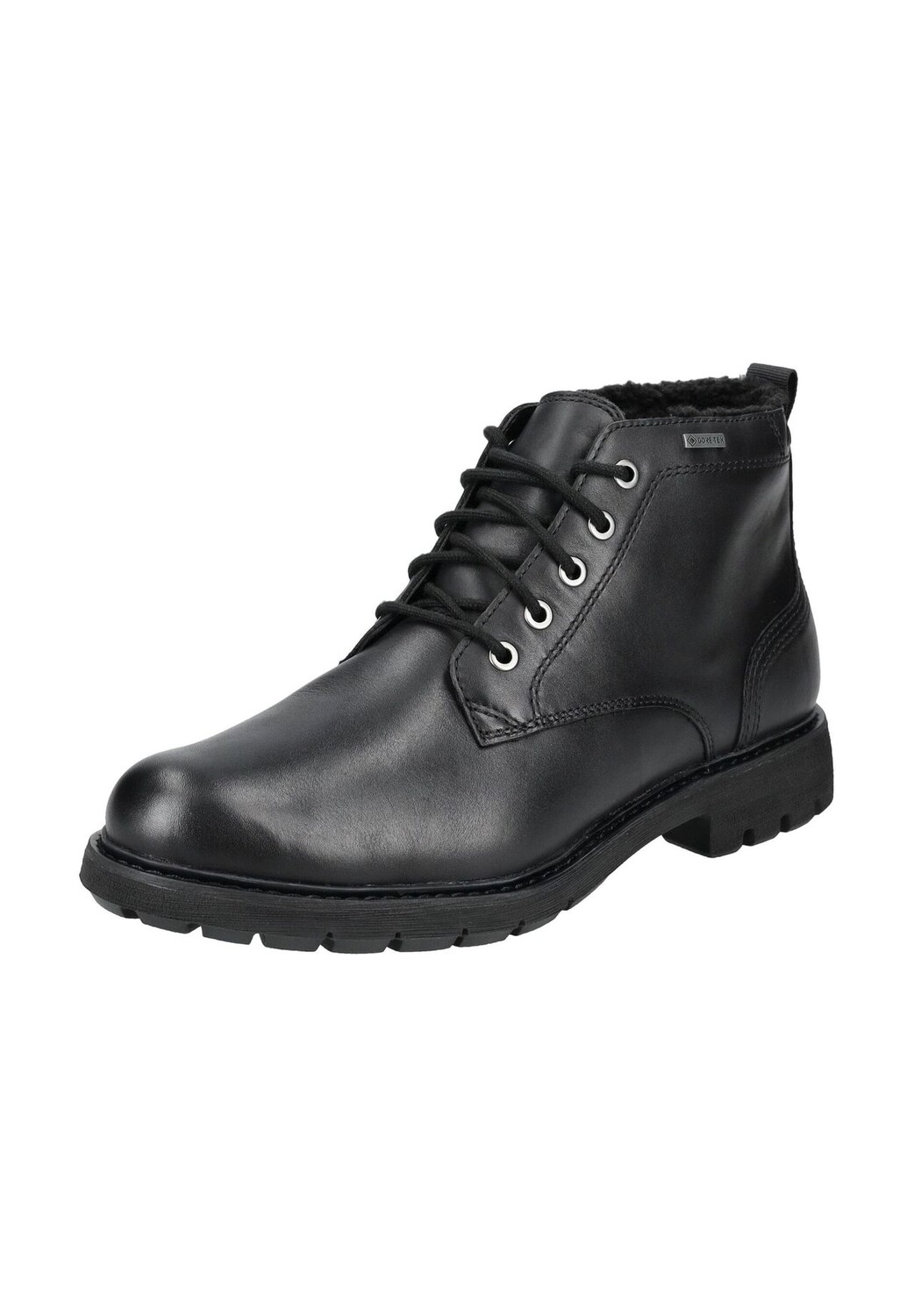 

Кожаные ботильоны CLARKS, черный