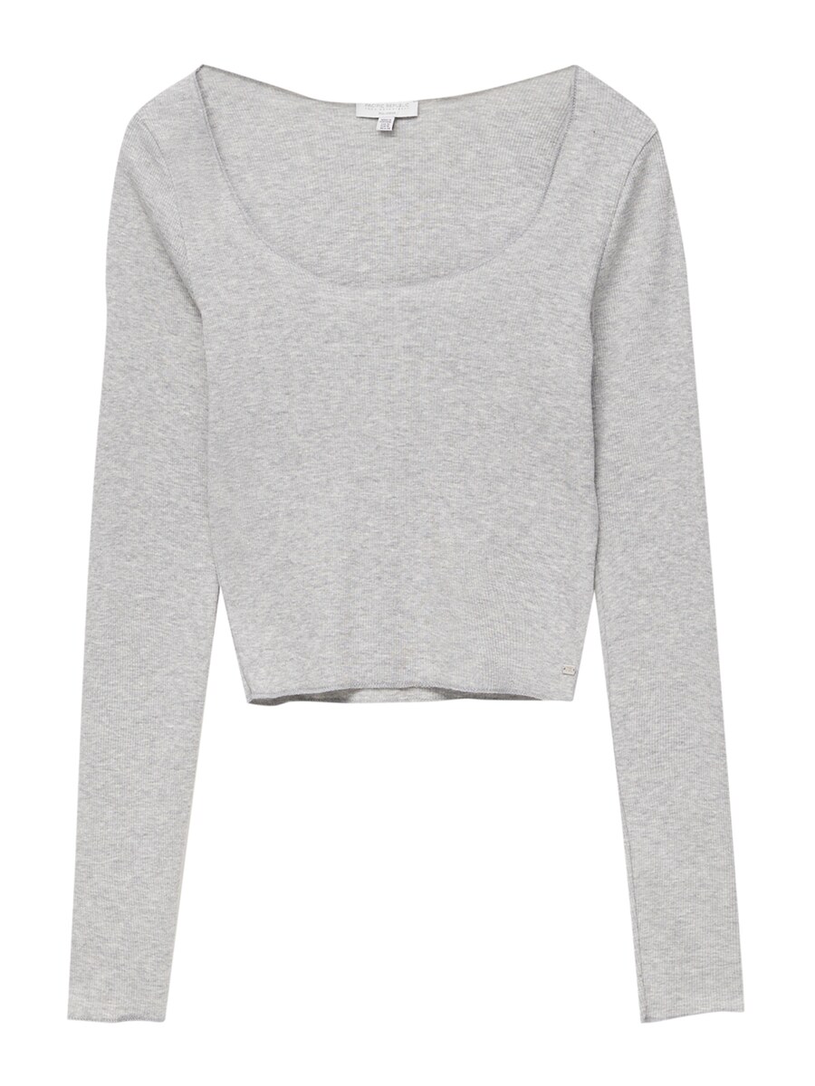 

Рубашка Pull&Bear, серый